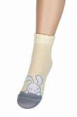 Носки детские Para Socks Зайчик, цвет желтый арт.N1D57