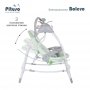Электрокачели Pituso Bolero 2 в 1 мятный