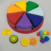 Игра Вини Радужный тортик с фруктами и зефирками