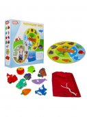 Настольная игра 1toy Растем вместе "Тактильное лото" Т16222 Настольная игра 1toy Растем вместе "Тактильное лото" Т16222