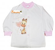 Кофточка с длинным рукавом кулирка Жирафик р.56 арт.Г05-14 ЖР
