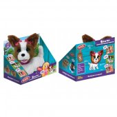 Интерактивный щенок "Мой питомец" Белла 22 см на поводке, ходит, озвучен арт.JX-14245 Интерактивный щенок "Мой питомец" Белла 22 см на поводке, ходит, озвучен арт.JX-14245