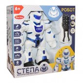 Интерактивнный робот Стёпа 23 см, движения, танцы, считалочки, скороговорки арт.JB0402280 Интерактивнный робот Стёпа 23 см, движения, танцы, считалочки, скороговорки арт.JB0402280