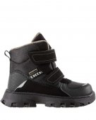 Ботинки для мальчиков KAKADU р.32-37, черные, арт.1038A