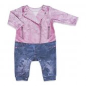 Папитто Комбинезон для девочек "Fashion Jeans" 74-86 см арт.563-01