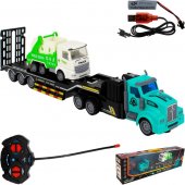 Автовоз на радиоуправлении Young Racer MK200-15 с мусоровозом в коробке Автовоз на радиоуправлении Young Racer MK200-15 с мусоровозом в коробке