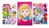 Магнитная игра Модная девчонка Серия Магнитные истории