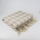 Плед Тапиока из мериносовой шерсти 150*210 см extra fine color 41 WoolHouse