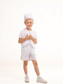 Карнавальный костюм Конь белый 5-7 лет рост 122-134 см