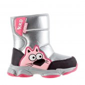 Сапоги для девочки KAKADU р.24-29 серебристый, мембрана арт.9303E Сапоги для девочки KAKADU р.24-29 серебристый, мембрана арт.9303E