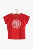 Футболка для девочек рост 134 см цвет красный арт.4I3832