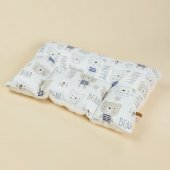 Подушка двухкамерная Тедди 40*60 см с шерстью мериноса арт.D.13.2.М.ПдД