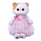 Мягкая игрушка Кошечка Ли-Ли 24 см в платье с бабочками LK24-053
