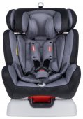 Автокресло Farfello X30 0-36 кг велюр серо-чёрный