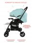 Прогулочная коляска с перекидной ручкой Indigo Milly мятный