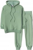 Костюм для девочек "Soliday green" 3-7 лет зеленый арт.BZG48
