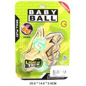 Шарики-антистресс " Thumb balls " d=3см, светящиеся, картонный блистер 19*14см, европодвес