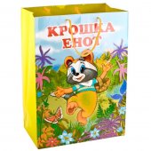 Пакет подарочный Крошка Енот 33*46*20 см