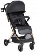 Kоляска детская прогулочная Farfello Comfy Go черный на золоте Kоляска детская прогулочная Farfello Comfy Go черный на золоте