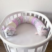 Валик Пёсокот - коллекция Маленькая принцесса 120 см LoveBabyToys Валик Пёсокот - коллекция Маленькая принцесса 120 см LoveBabyToys