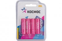 Аккумулятор КОСМОС 1500мАч R6 (AA) NiMH 4BL, KOCR6NIMH1500mAh4BL