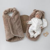 Комплект на выписку зимний Пушистый Мишка капучино р.56-62 см Комплект на выписку зимний Пушистый Мишка капучино р.56-62 см