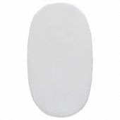 Простыня овальная трикотажная (125*75) TM Giovanni "Oval White" 6101