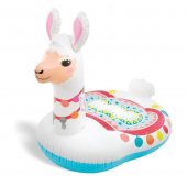 Плот надувной Интекс Лама RIDE-ON от 3 лет 135х94х112 см арт.57564