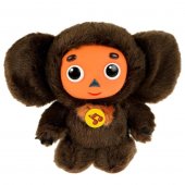Мягкая игрушка Чебурашка 17 см с музыкальным чипом