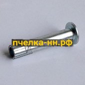 Заклепка полупустотелая 4*24 мм №012424