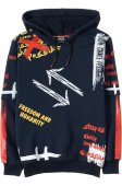 Толстовка для мальчика "Arrows darck blue" 8-12 лет темно-синий арт.BZ239