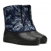 Сапожки детские Дюна р.34-37 граффити синий/черный арт.594/01 М Сапожки детские Дюна р.34-37 граффити синий/черный арт.594/01 М