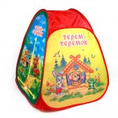 Палатка игровая Теремок 81*91*81 см в сумке арт.GFA-TEREM01-R