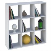 Стеллаж Polini Home Smart Кубический 9 секции, белый