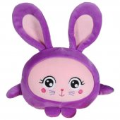 Игрушка 1TOY Squishimals Фиолетовый зайка 20 см