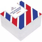 Блок бумаги Attomex 90*90*50мм белый плотность 70г на склейке 2012900 Блок бумаги Attomex 90*90*50мм белый плотность 70г на склейке 2012900