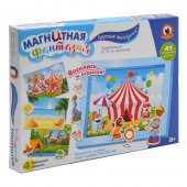 Развивающая игра на магнитах - Крутые выходные! с магнитным полем