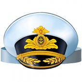 Корона картонная Фуражка (морская)
