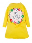 Туника для девочки "Love" желтый 3-7 лет Туника для девочки "Love" желтый 3-7 лет