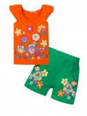 Комплект для девочки "Three owls" оранжевый 5-8 лет Комплект для девочки "Three owls" оранжевый 5-8 лет