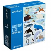 Мини пазл DoerKids Арктическая жизнь 40 элементов DK18019