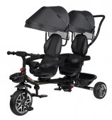 Велосипед  для двойни Farfello Farfello PL-01 Черный black