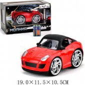 Машина металлическая 1:28 свет, звук MY66-Q15