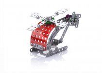 Конструктор металлический Вертолет с подвижными деталями арт.02028 Конструктор металлический Вертолет с подвижными деталями арт.02028