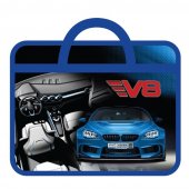 Папка Пчелка Chiptuning А4 с ручками, печать на пластике арт.ПМ-А4-225 Папка Пчелка Chiptuning А4 с ручками, печать на пластике арт.ПМ-А4-225