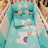 Комплект 6 предметный LuBaby "Лама" 80327 Комплект 6 предметный LuBaby "Лама" 80327