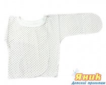 Распашонка "Горошек" р.56-62 см