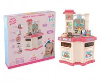 Кухня "Girl's club" настоящая вода, настоящий пар, открывается дверца, свет, звук, размер 77*57 см