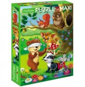 Пазлы 15элементов ECO Maxi Лесные друзья 22*33см Пазлы 15элементов ECO Maxi Лесные друзья 22*33см