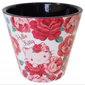 Горшок для цветов London d200мм 4,0л Hello Kitti Розы